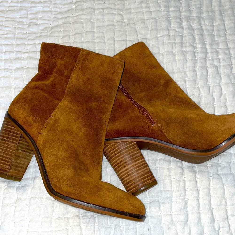 Franco sarto brown booties
